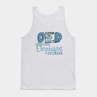 Cute Obsessive Elephant Disorder Tank Top